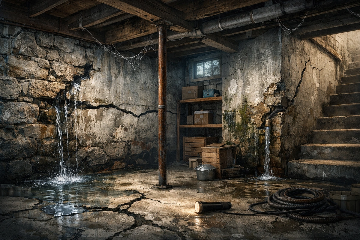 signs of foundation problems