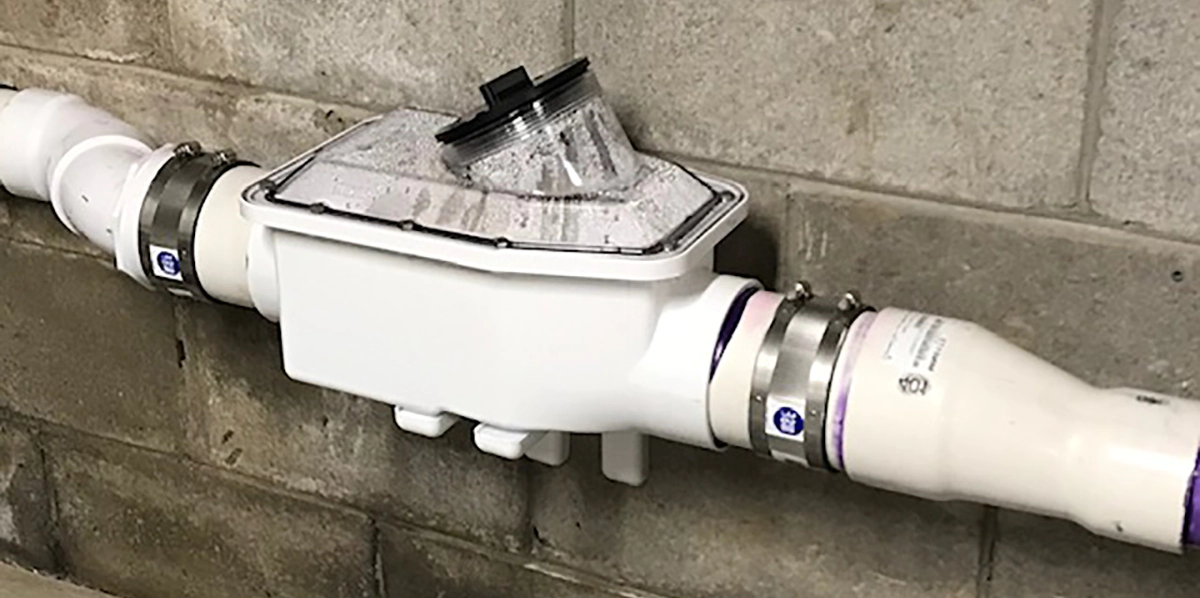 exterior backwater valve