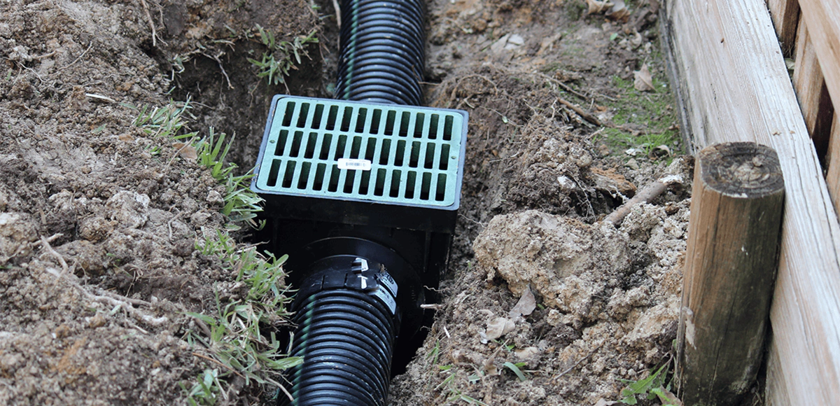 french drain company near me