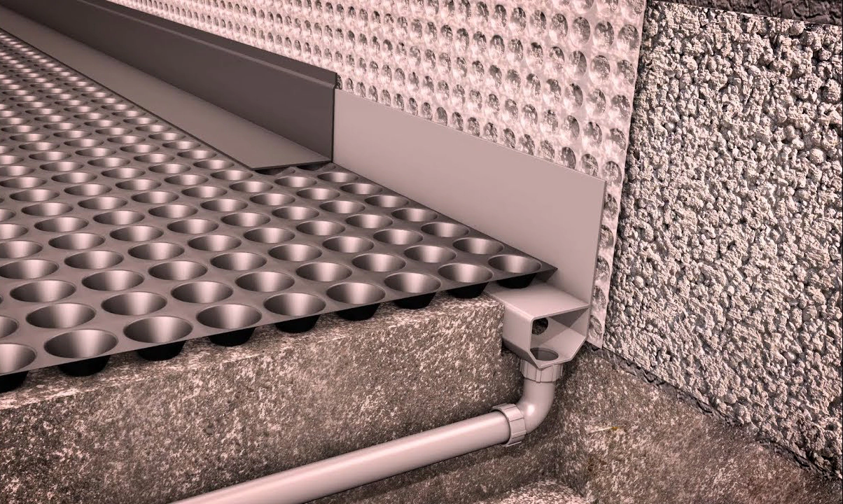what is drain tile system for basement waterproofing