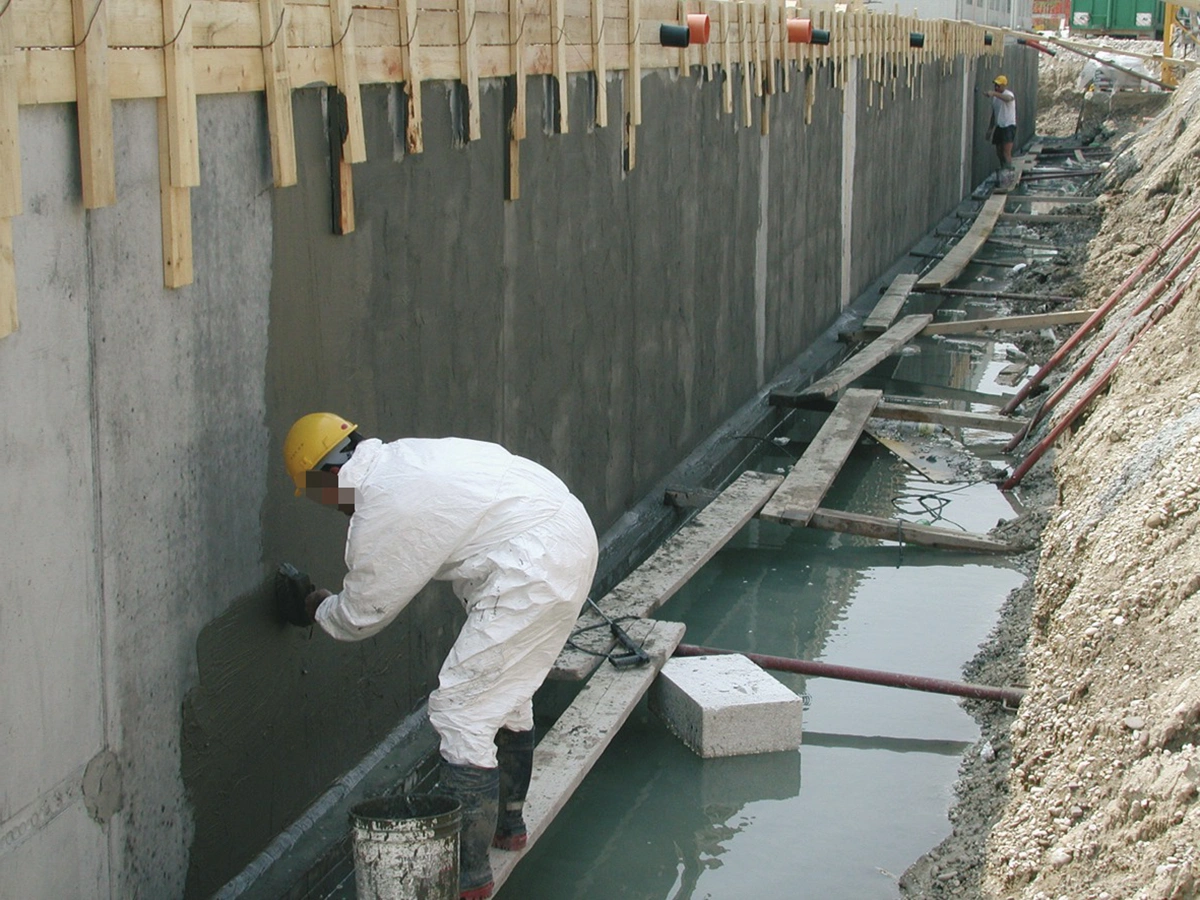 sealing concrete from water