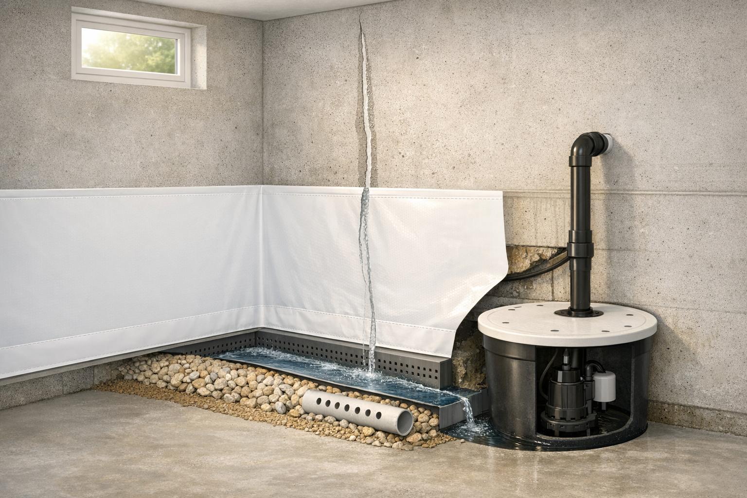 How To Fix A Leaking Basement From The Inside: Tips For Homeowners