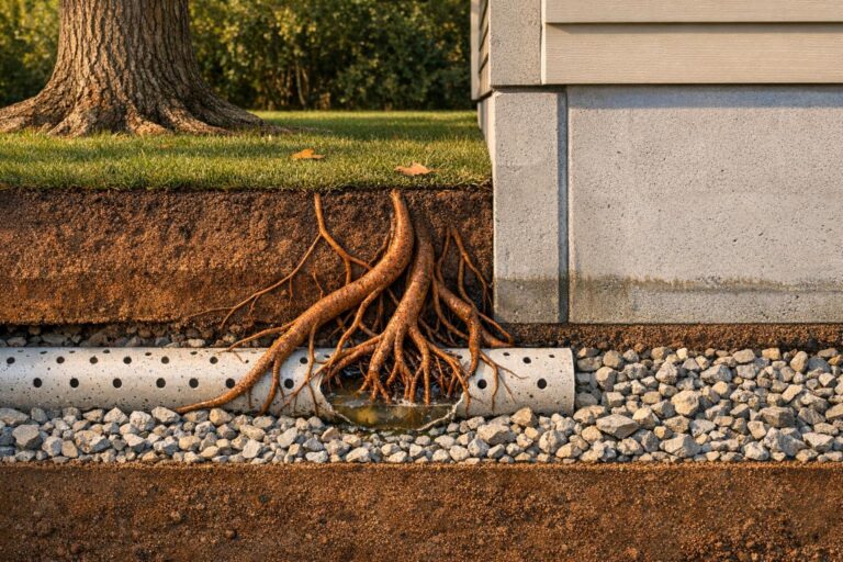 How Tree Roots Can Damage Your Foundation Drainage System
