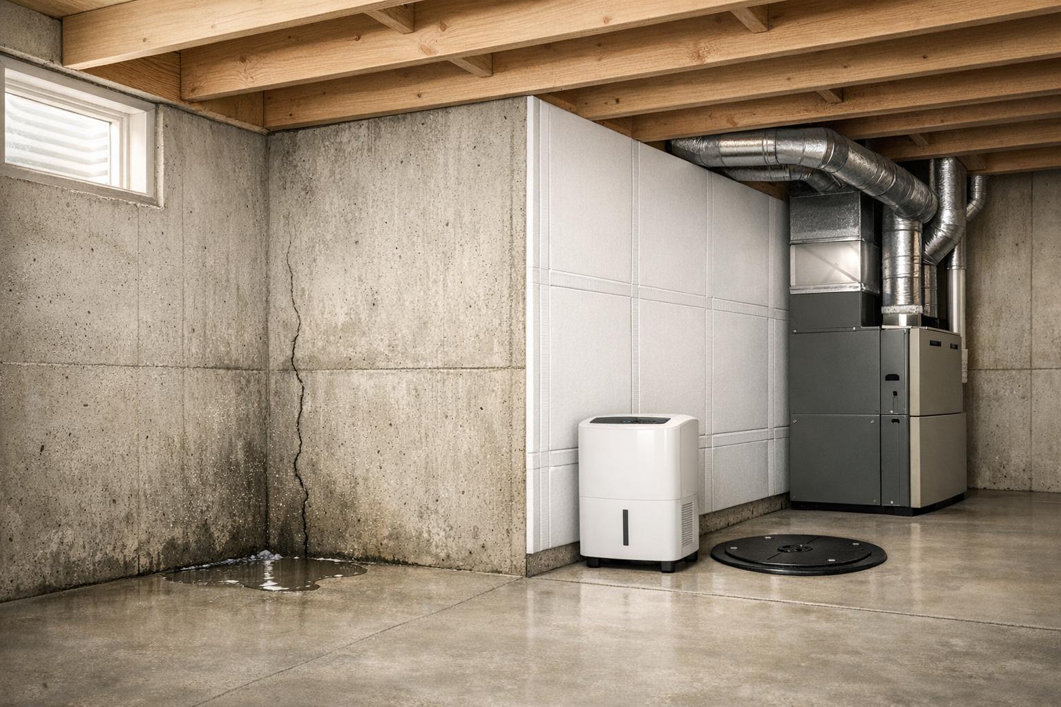 How a Wet Basement Affects Home Health and Energy Efficiency