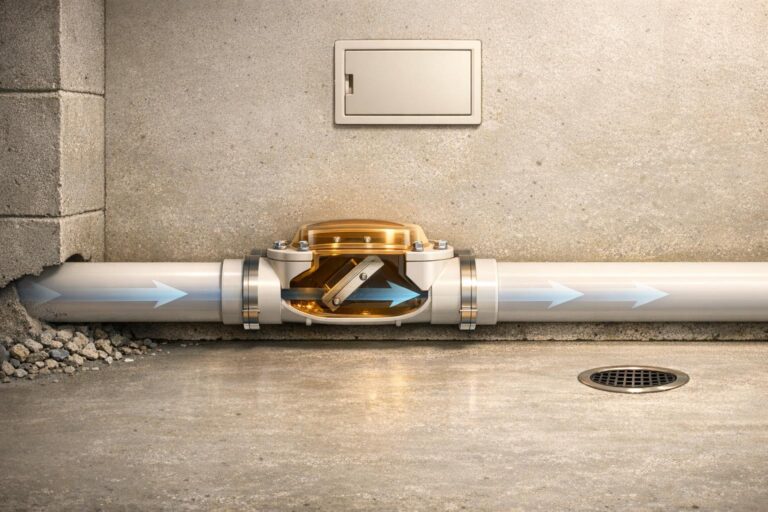 Protect Your Basement from Sewage Backups with a Backwater Valve