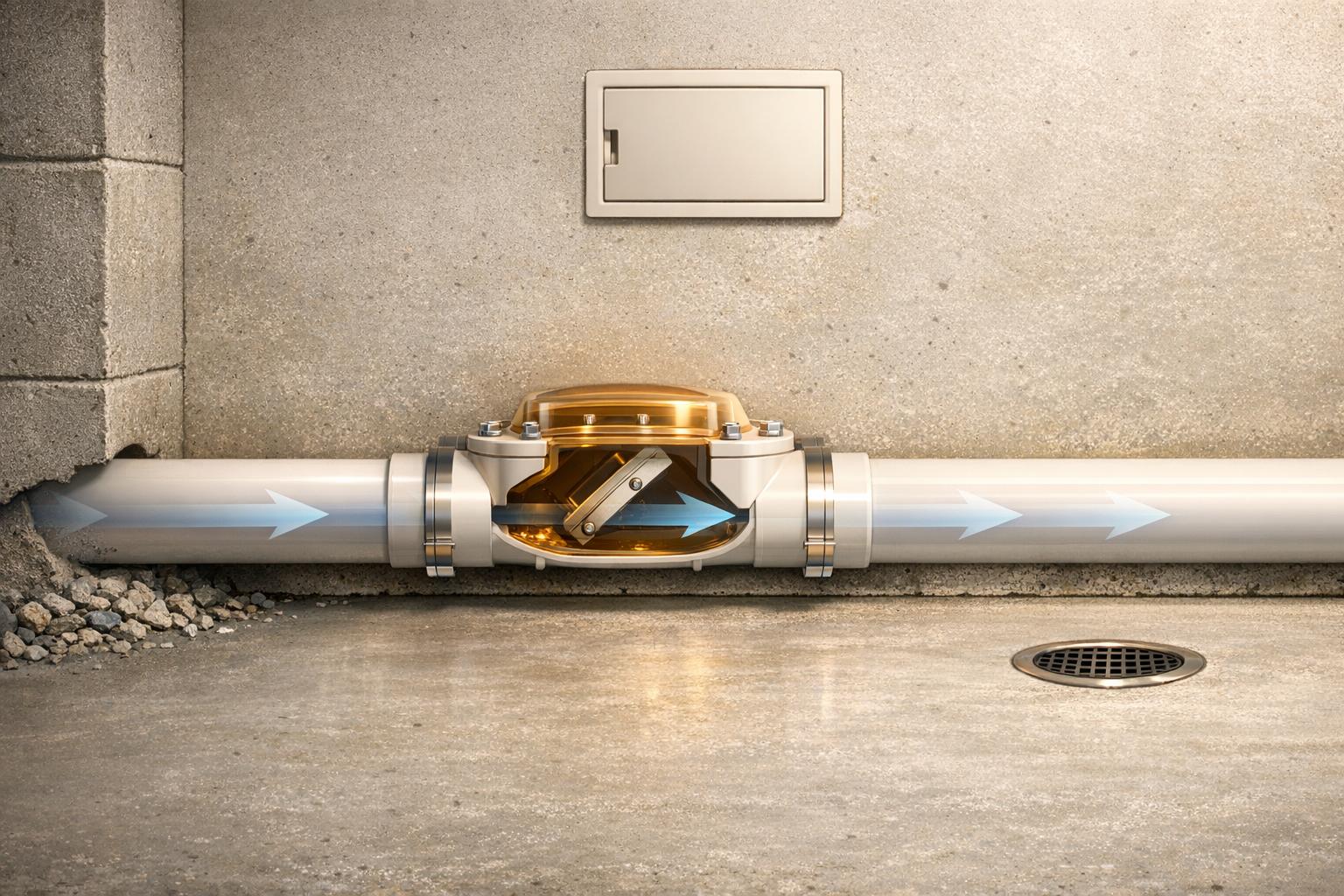 Protect Your Basement from Sewage Backups with a Backwater Valve