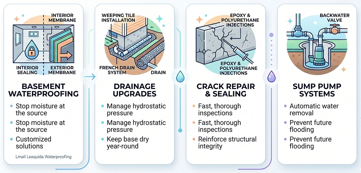 reliable basement waterproofing old toronto