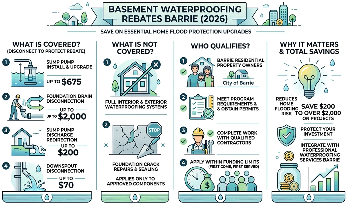 waterproofing basement barrie