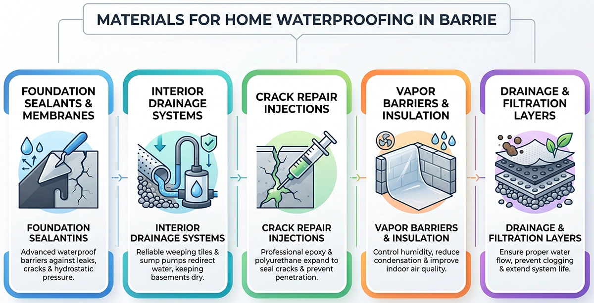 waterproofing contractors barrie