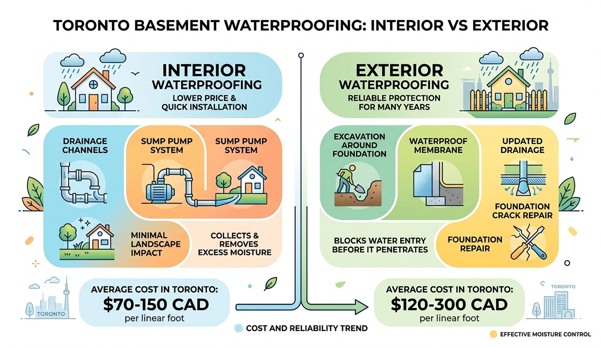 basement waterproofing cost