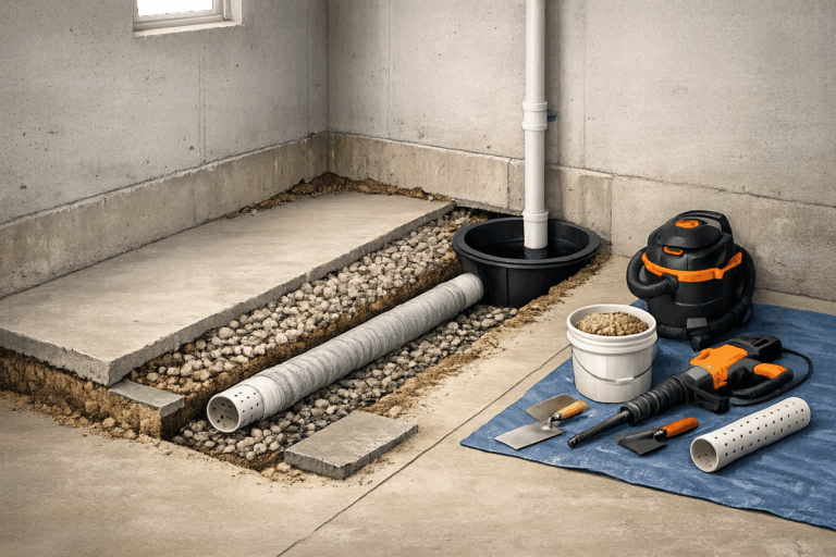 Installing Perimeter Drainage Channels: Step-by-Step Guide