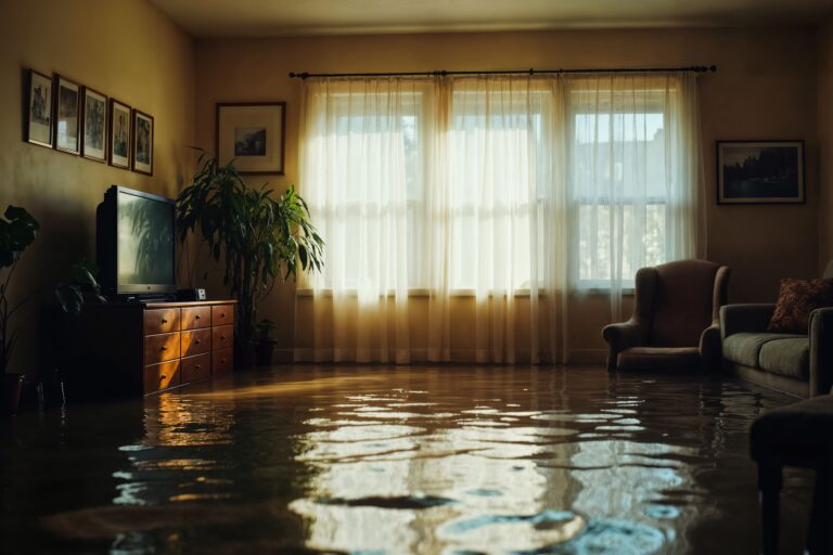water leaking into basement after heavy rain